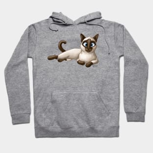 Siamese Cat Hoodie